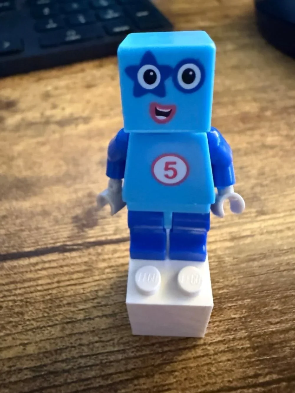 #1-10 number blocks mini Lego like characters